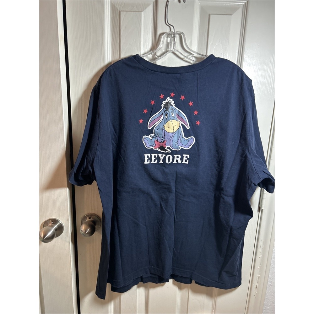Disney T Shirt Eeyore‎ Red White & Oh So Blue Size 3X Women - Picture 4 of 5